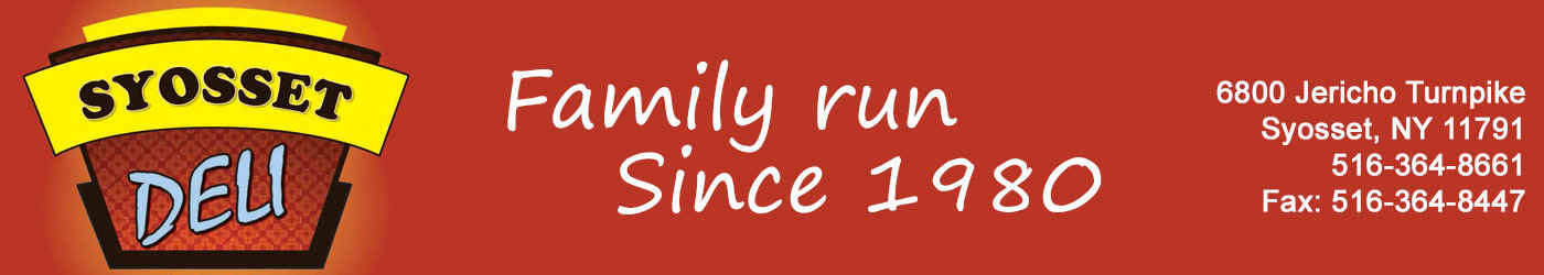 Syosset Deli interior & counter